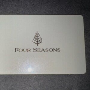 GIFT CARD The Four Seasons Hotels and Spas $500 Physical Card Genuine